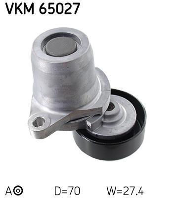 Polea tensora, correa auxiliar servicios SKF ref. VKM 65027